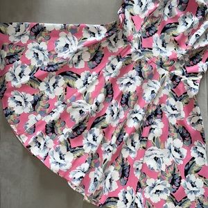 Hollister Pink Floral Dress Size S